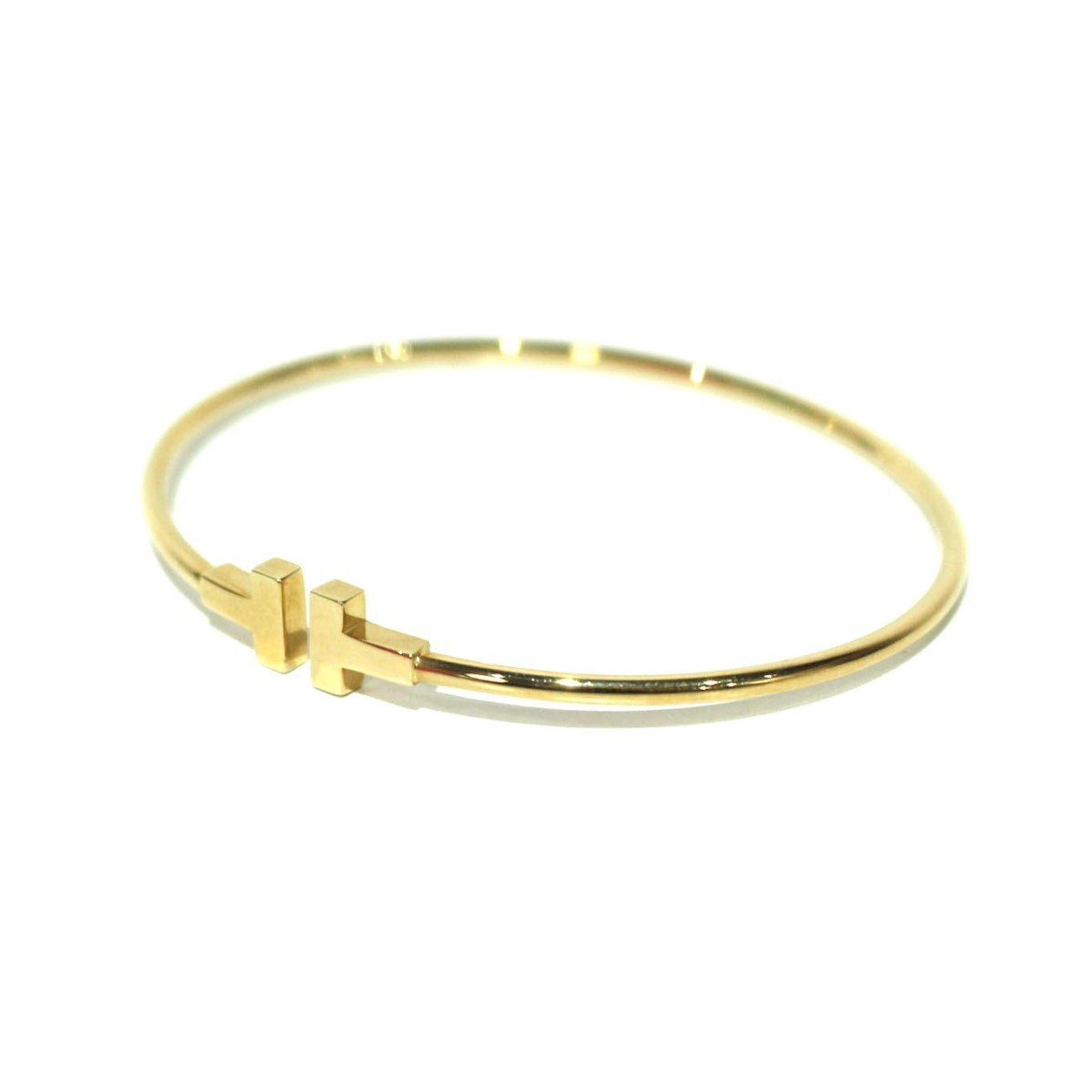 Tiffany T Wire Bracelet Yellow Gold 4799$